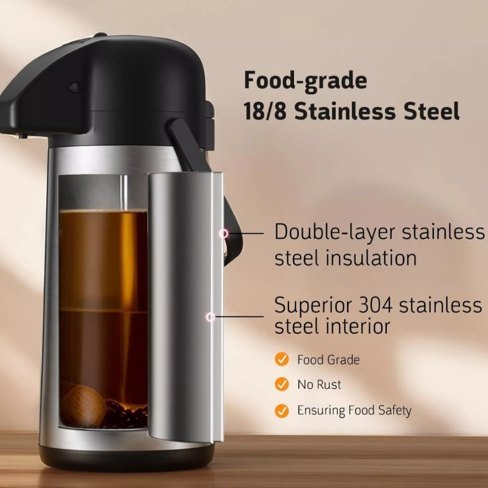 Geouja Air Pot Carafe 102oz/3L